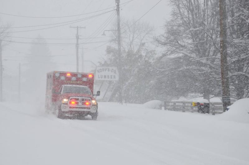 Medic 79 Responding to Call
Jan 2016 Blizzard
